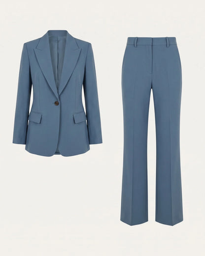 Imogen Peak Lapel Two Piece Set — front clean
