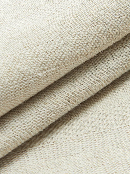 Quenby Wide Leg Trousers – Khaki – fabric detail, weave